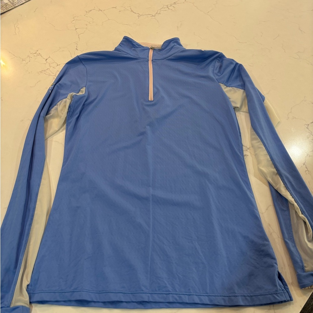 Kastel Denmark Blue Long Sleeve Sun Athletic Top